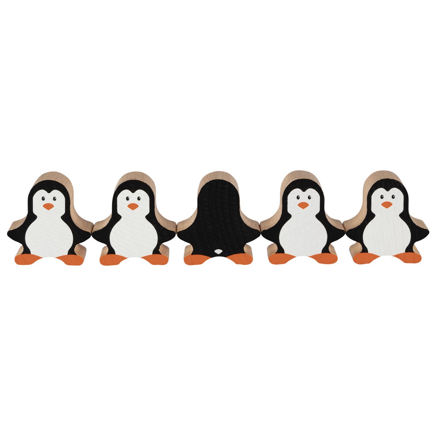 Goki Wooden Stacking Game Pinguin