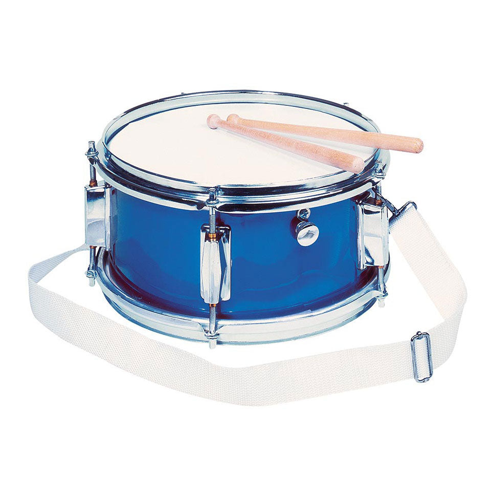 Goki Metal Drum Blue: con pulsante di controllo