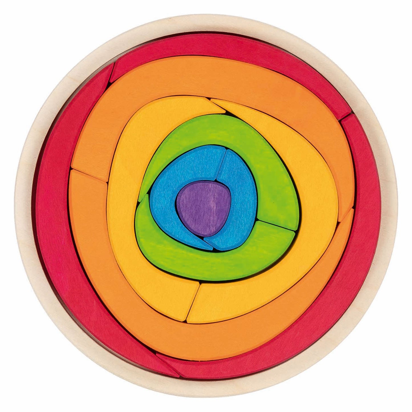 Goki Wooden Puzzle Oculus, 11st.