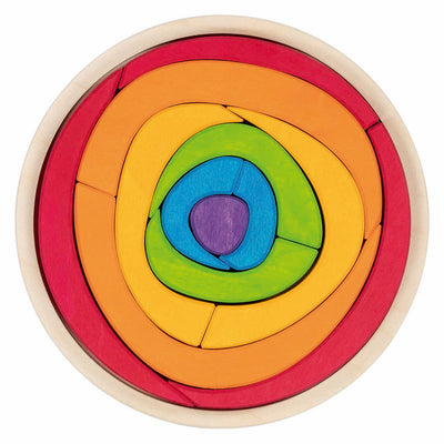 Goki houten puzzel oculus, 11st.