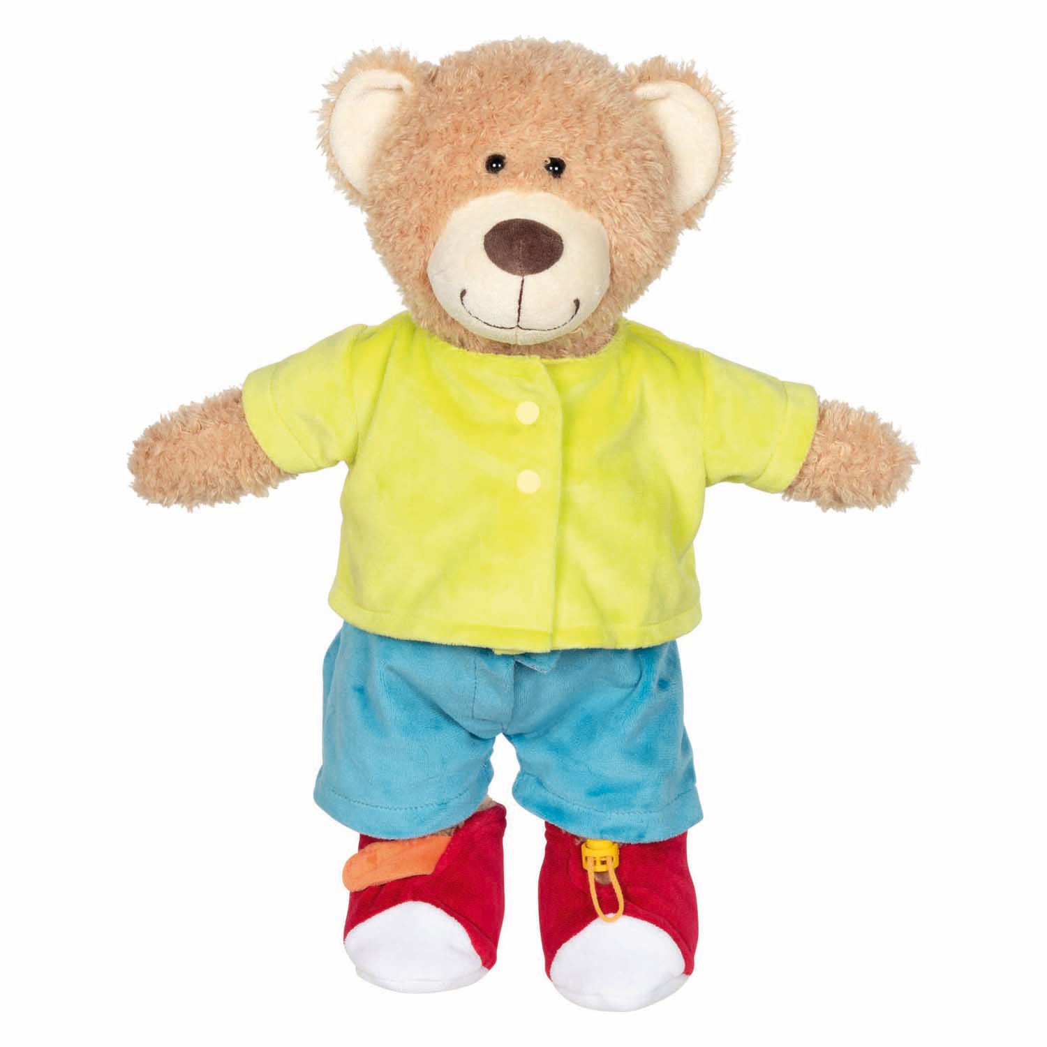 Ciclomotor osito goki aprende a disfrazarse peluche