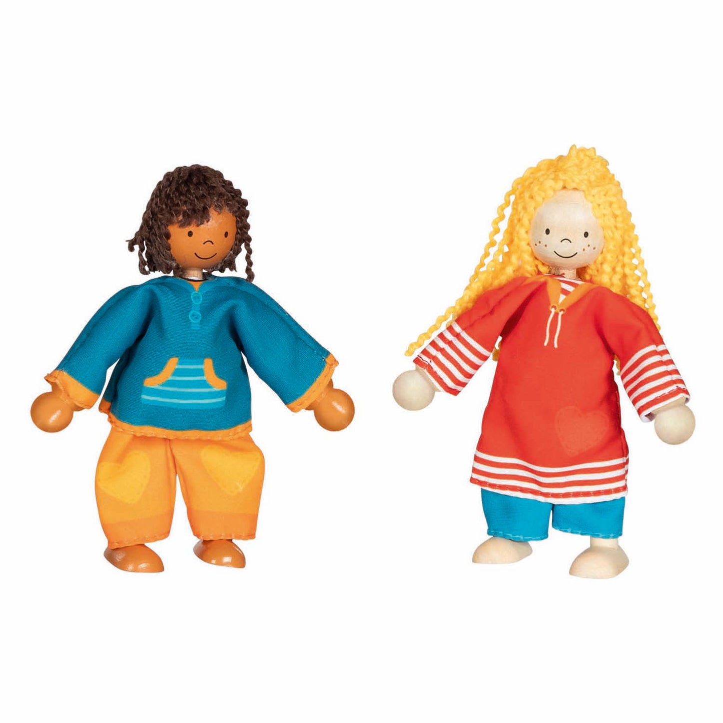 Goki Flexible Dolls Fynja Fabio, 6 Outfits