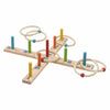 Goki Wooden Ringwerp Game, 6 Anelli