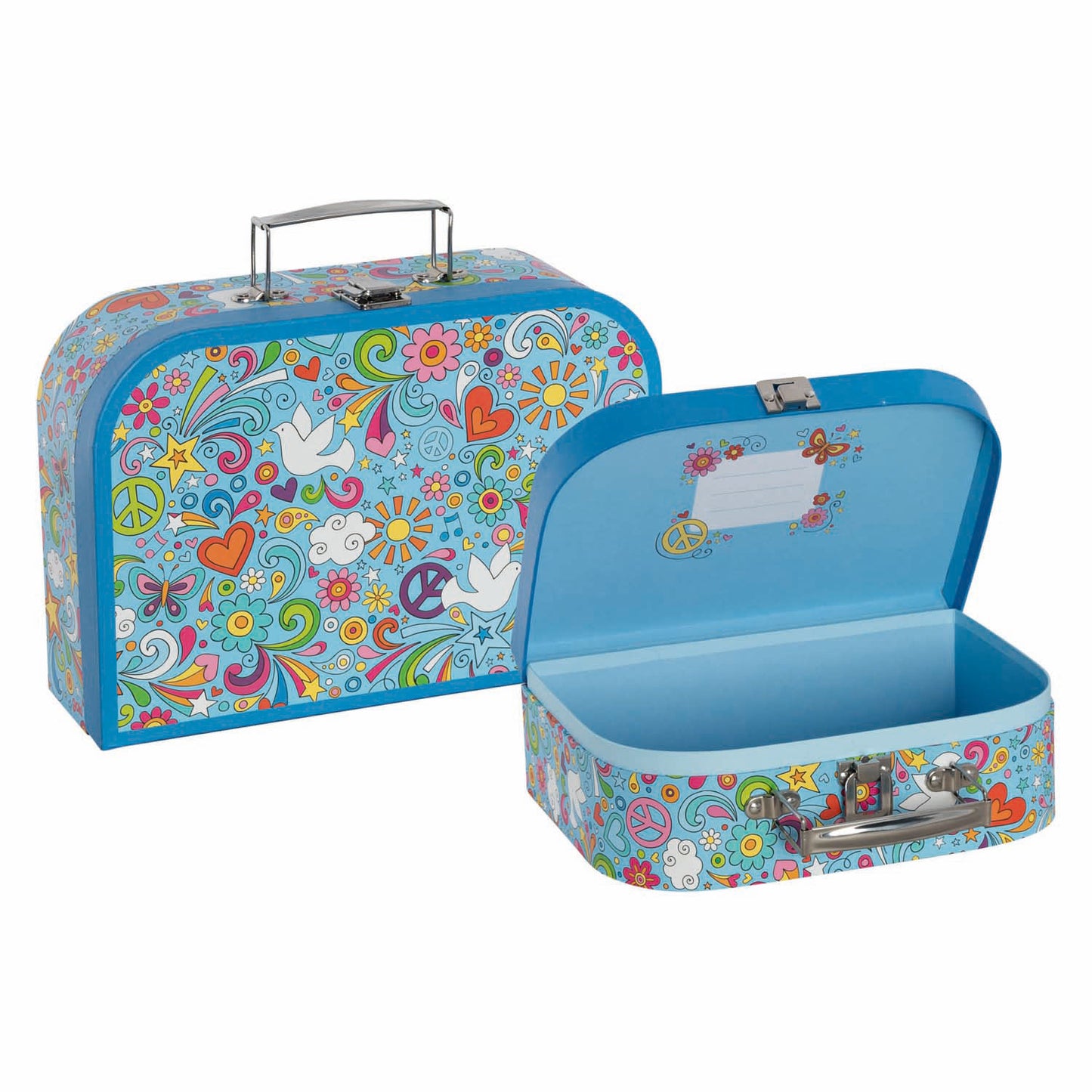 Set valigie Goki love peace - 2 pz.
