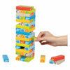 Juego de apilar Goki de madera con motivos de animales.