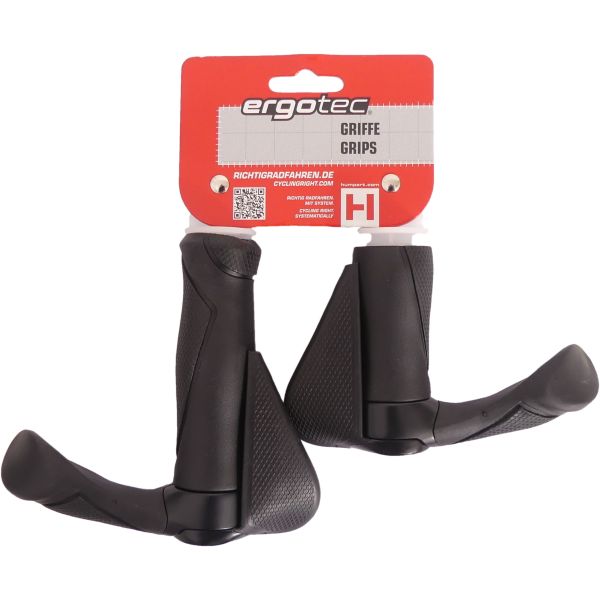 Primer pareja de mango MF2 Kraton Aluminium 130 + 87 mm Negro