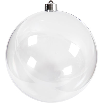 Palline decorative Creative Company, d 15,6 cm, trasparenti, 1 pezzo