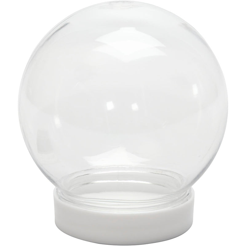 Creativ Company Globo di neve in plastica 8,5 x 8 cm