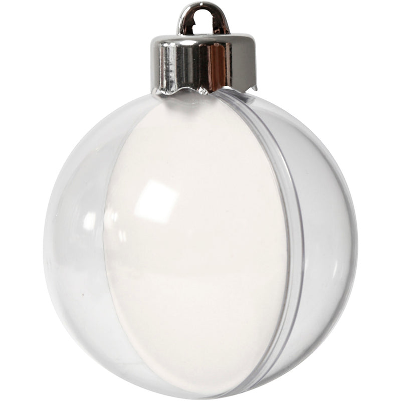Creative Company Deco Balls trasparente 6 cm, 8st.