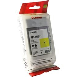 Cartuccia d'inchiostro pfi-102y canon gialla