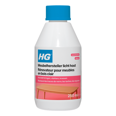 Hg reparador de muebles madera clara