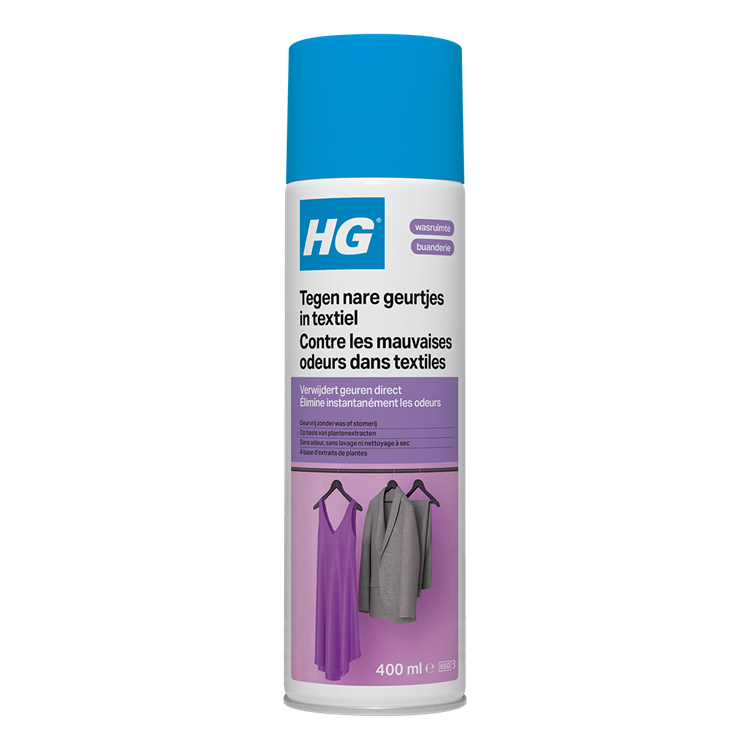 Hg tegen nare geurtjes in textiel 400ml