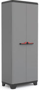Keter mobile alto multiuso stilo - 3 mezzi ripiani - 68x39x173 cm - grigio scuro nero