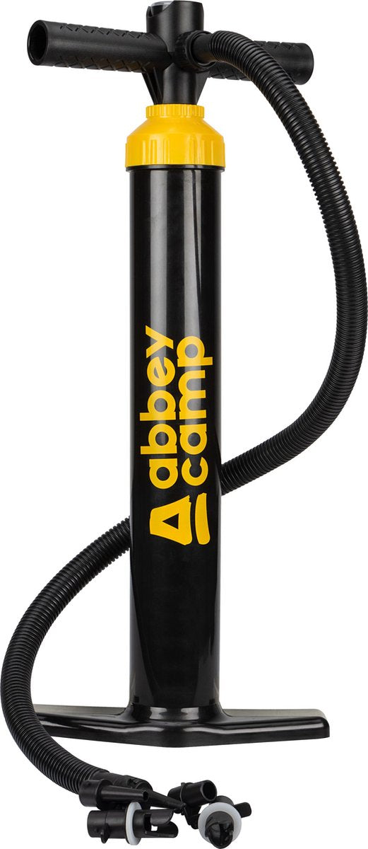 Pompa manuale ad alta pressione Abbey Camp - pompa a singola doppia azione - 1,8-3,2 l