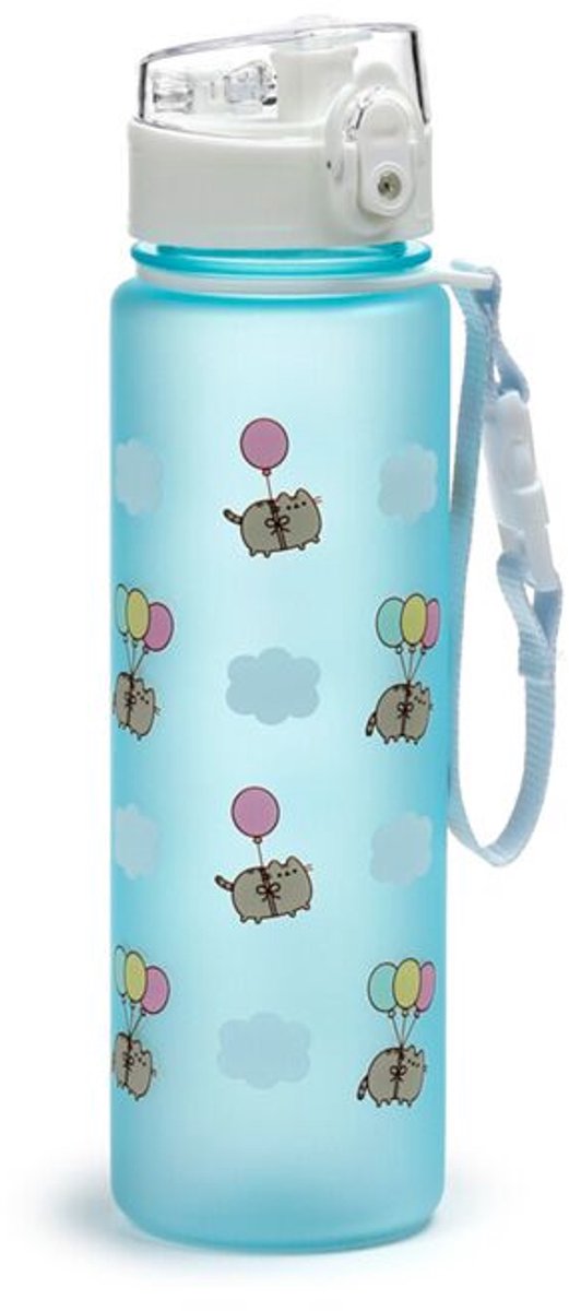 Pusheen the Cat Balloons Pop Top 600ml Botella de beber eCozen