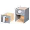 Friggitrice ad aria giocattolo in legno Goki con accessori - 16 pz.
