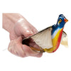 Uccello canoro in metallo Goki