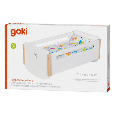 Cuna para muñecos de madera Goki