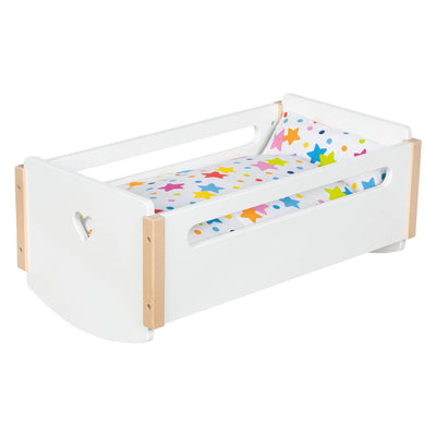 Cuna para muñecos de madera Goki