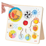 Tablero de actividades de madera Goki. - afbeelding 3