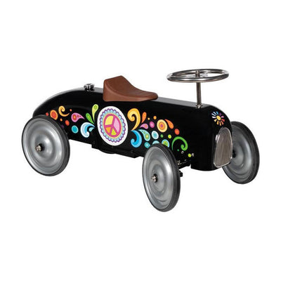 Coche andante de metal Goki negro