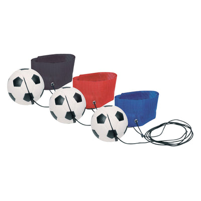 Goki Mini Football con cordón en la pulsera, 6.5 cm