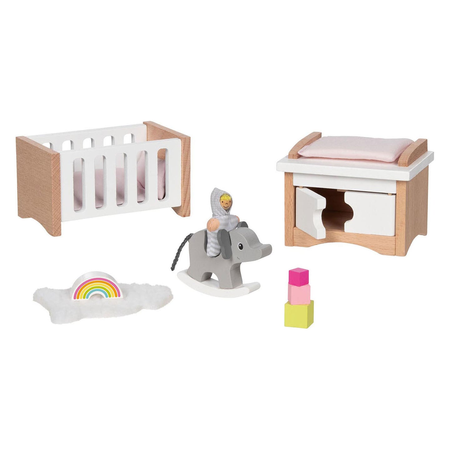 Goki Legno Furni per burattini per bambini, 12dlg.