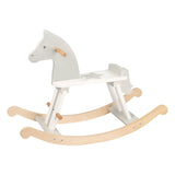 Goki houten hobbelpaard wit - afbeelding 3