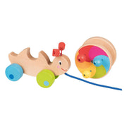 Goki Wooden Migratory Animal Snail - afbeelding 2
