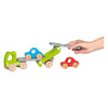 Goki Wooden Auto Transporter con 2 veicoli