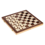 Goki Wooden Chess Damspel 2in1 magnetico - afbeelding 3