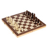 Damspel de ajedrez de madera de Goki 2in1 magnético