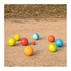 Goki Wooden Jeu de Boules Game con sacchetto di cotone, 9dlg.