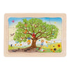 Goki Wooden Jigsaw Puzzle My Apple Tree, 32º.