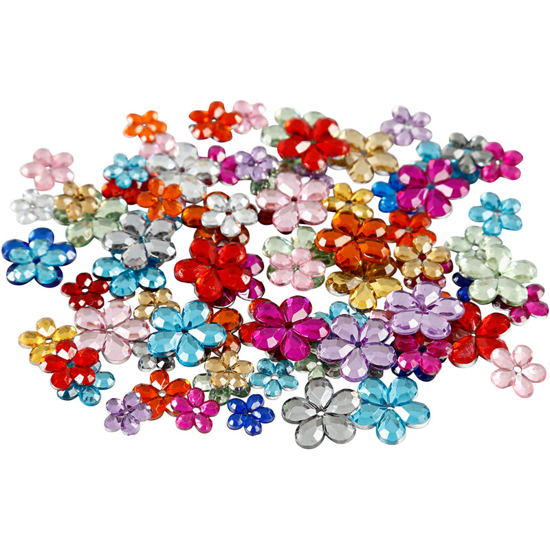 Fiori di strass, 252 pz.