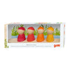 Goki Wooden Play Figures in una barca, 5dlg.