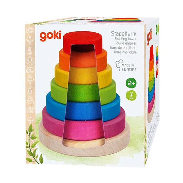Torre di impilamento di legno Goki, 7dlg.