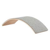 Goki houten balansbord wave met vilt, 82cm - afbeelding 2