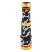 Goki telescoop piraten junior 25 cm staal zwart goud - afbeelding 1