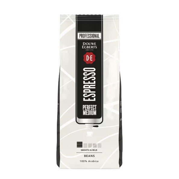 Douwe Egberts caffè espresso in grani Perfect Medium Utz (6x 1 kg)