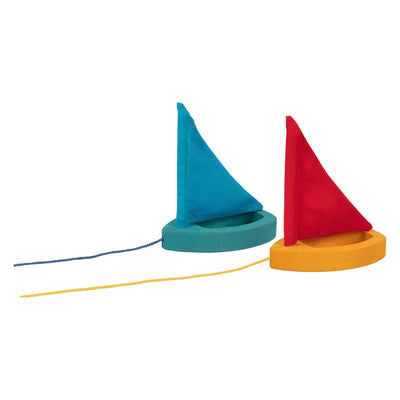 Barca a vela in legno Goki piccolo
