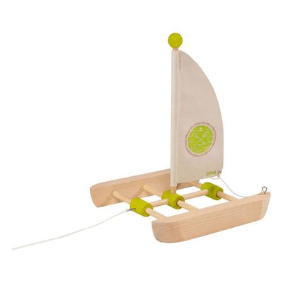 Kit de catamarán de madera Goki, 11dlg.