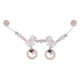 Caballo de cochecito de madera Goki con clips