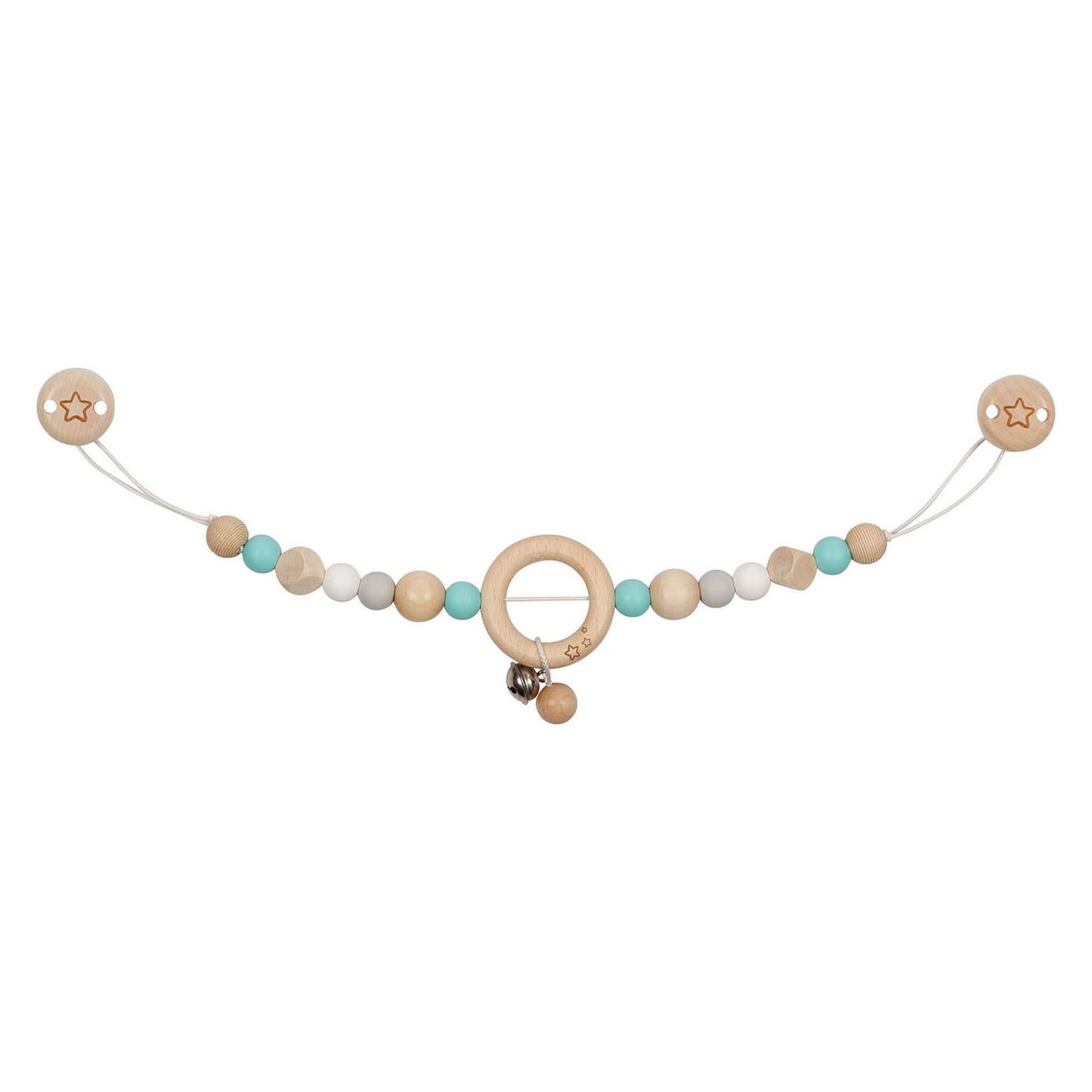 Goki Wooden Chain Star con clip