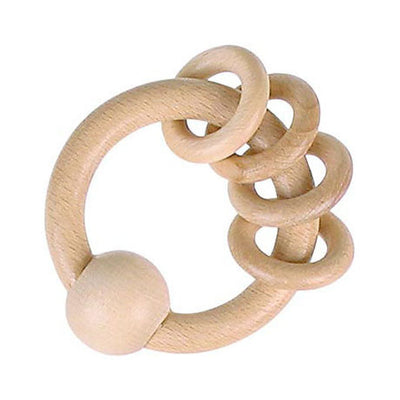 Goki de madera con 4 anillos