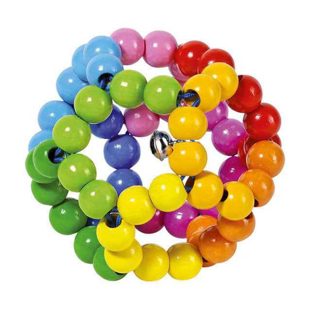 Goki Bola de madera Bola Rainbow