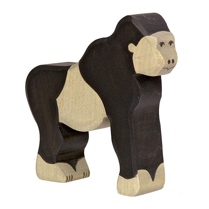Holztiger Holztiger Gorilla in legno