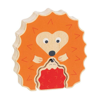 Goki Wooden Puzzle Standing Egelt, 2st.