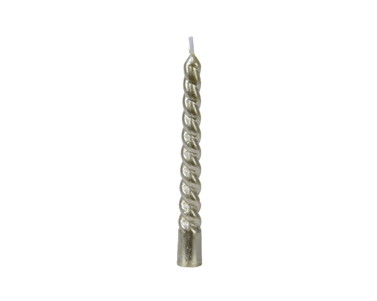 Decoris candela per albero di Natale oro ø1,2x10cm set da 8