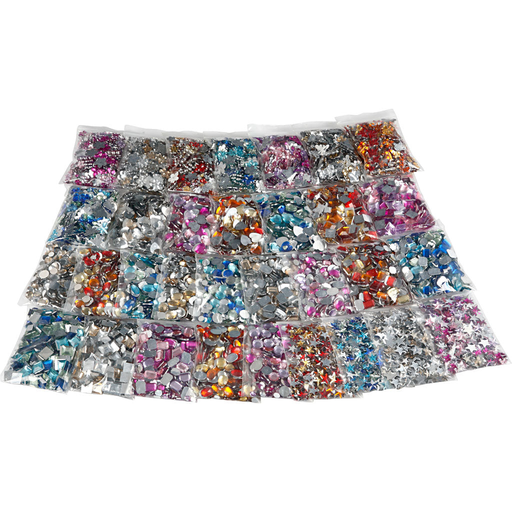 Strass Creativ company, d 6-16 mm, vari colori, 32 conf. 1 conf